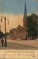 Fourth Presbyterian Church Syracuse, NY Postcard Postcard Postcard