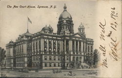 The New Court House Syracuse, NY Postcard Postcard Postcard