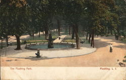 The Flushing Park Postcard