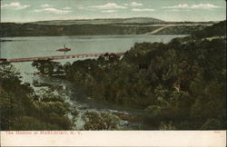 Hudson River Marlboro, NY Postcard Postcard Postcard