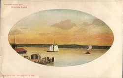 Haverstraw Bay, Hudson River New York Postcard Postcard Postcard