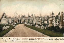 Greenwood Cemetery Brooklyn, NY Postcard Postcard Postcard