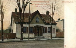 Van Steenbergh House, Only House not Burned Oct. 16 - 1777 Kingston, NY Postcard Postcard Postcard