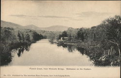 Fishkill Creek from Wolcotts Bridge Postcard