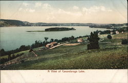 Canandaraga Lake Postcard