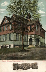 Public School Marlboro, NY Postcard Postcard 