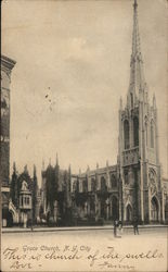 Grace Church New York, NY Postcard Postcard Postcard