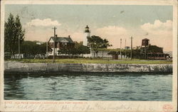 Old Point Comfort House Fort Monroe, VA Postcard Postcard Postcard