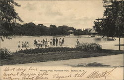 Wading Pool, Humboldt Park Buffalo, NY Postcard Postcard Postcard