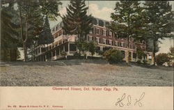 Glenwood House Delaware Water Gap, PA Postcard Postcard Postcard