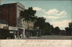 Crystal Street East Stroudsburg, PA Postcard Postcard Postcard