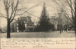 Morristown Seminary for Young Ladies Postcard