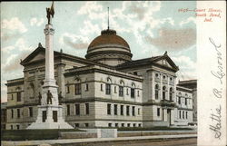 Court House South Bend, IN Postcard Postcard Postcard