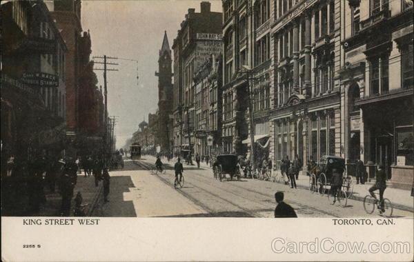 King Street West Toronto Canada Ontario