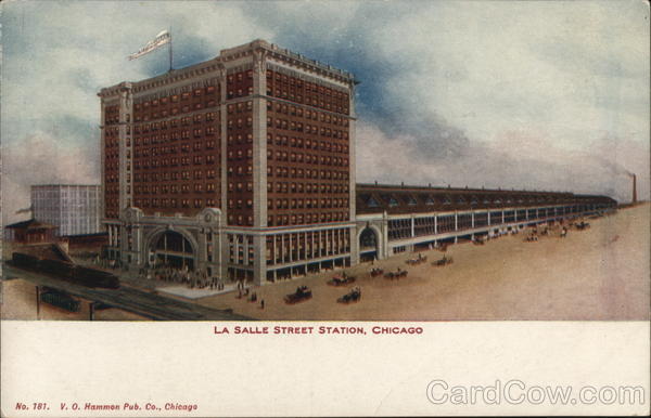 La Salle Street Station Chicago Illinois