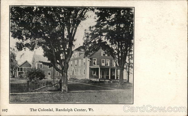 The Colonial Randolph Center Vermont
