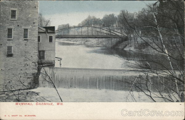 Waterfall Galesville Wisconsin