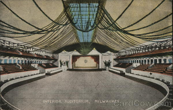 Auditorium Interior Milwaukee Wisconsin