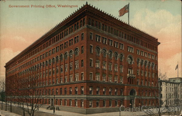 Government Printing Office Washington District of Columbia