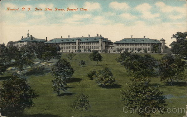 General View, State Alms House, Howard Cranston Rhode Island