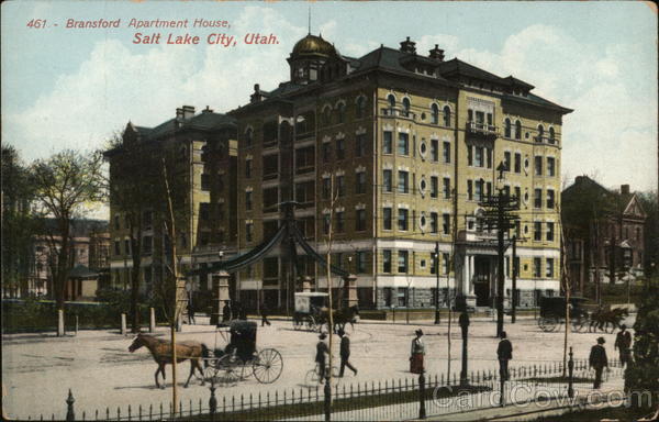 Bransford Apartment House Salt Lake City Utah