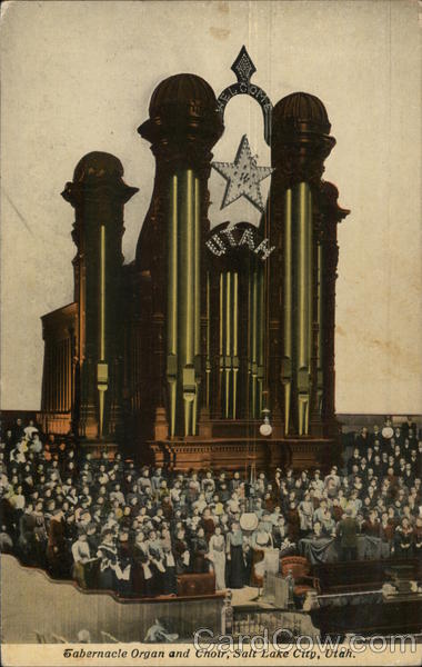 Tabernacle Organ and Choir Salt Lake City Utah