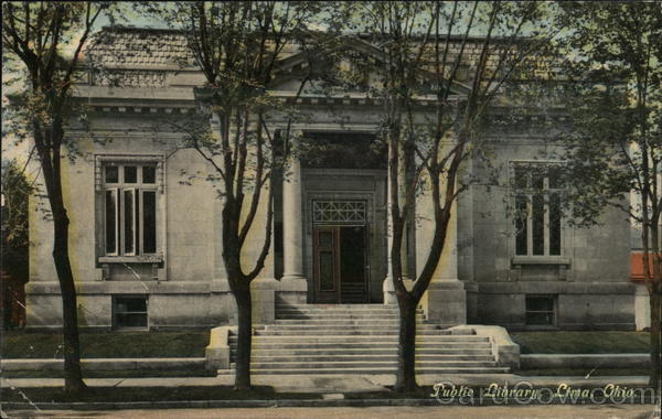 Public Library Building Lima Ohio