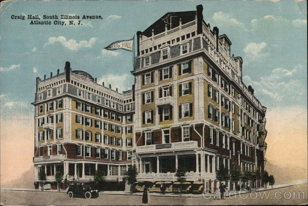 Craig Hall, South Illinois Avenue Atlantic City New Jersey