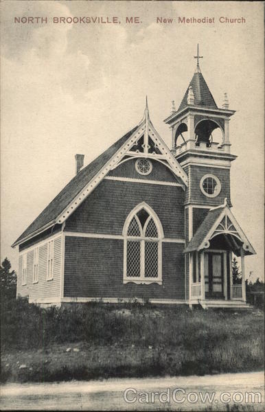 New Methodist Church North Brooksville Maine