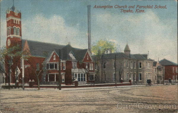 Assumption Church and Parochial School Topeka Kansas