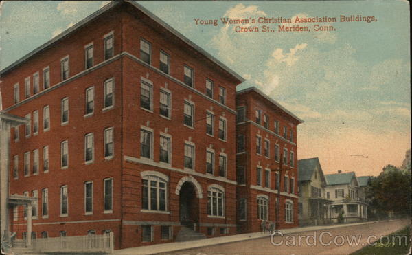 Young Womens Christian Association Buildings Meriden Connecticut