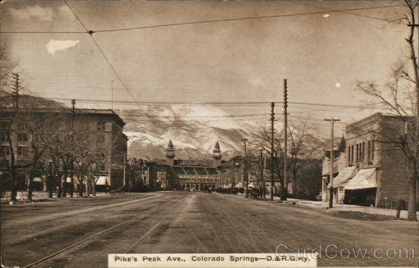 Pike's Peak Avenue Colorado Springs