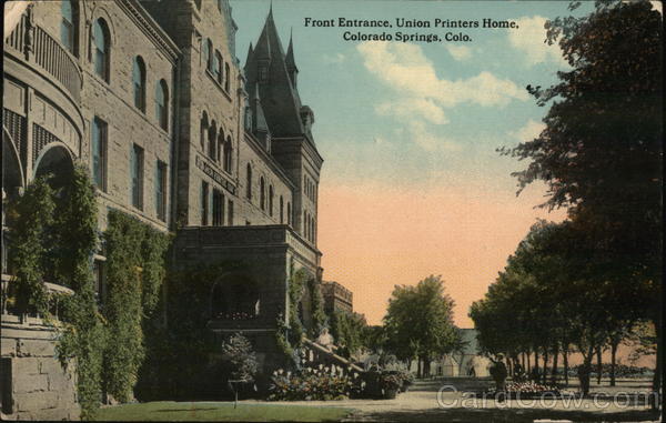 Union Printers Home - Front Entrance Colorado Springs