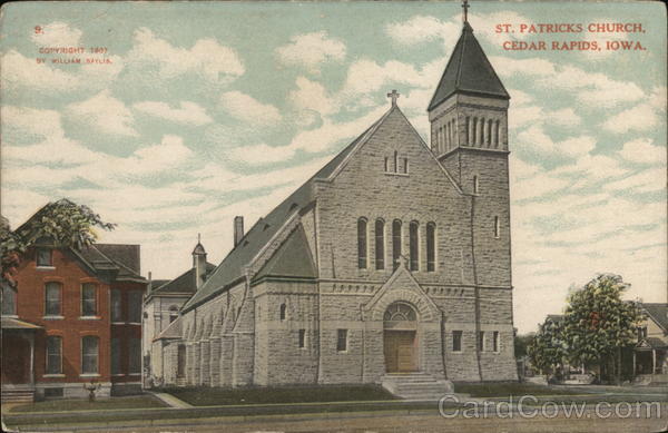 St. Patrick's Church Cedar Rapids Iowa