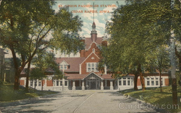 Union Passenger Station Cedar Rapids Iowa