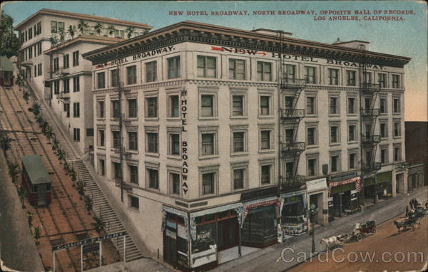 New Hotel Broadway Los Angeles California