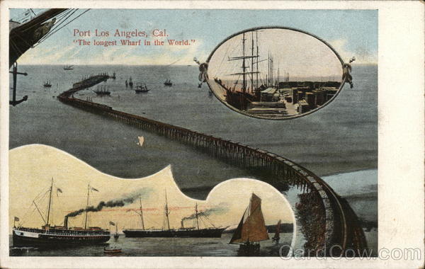 Port Wharf Los Angeles California