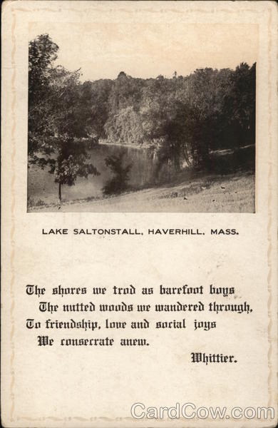 Lake Saltonstall Haverhill Massachusetts