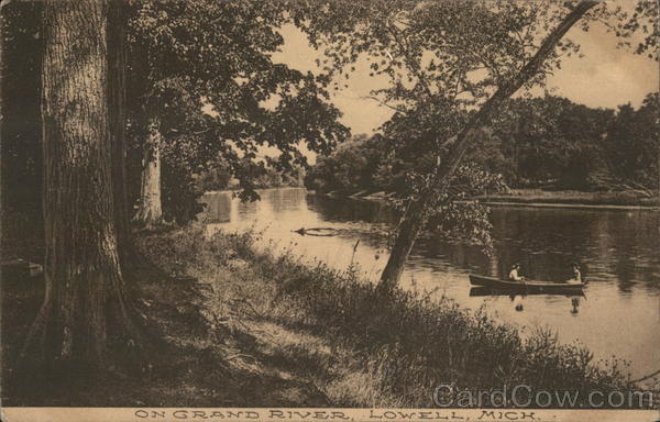 On Grand River Lowell Michigan