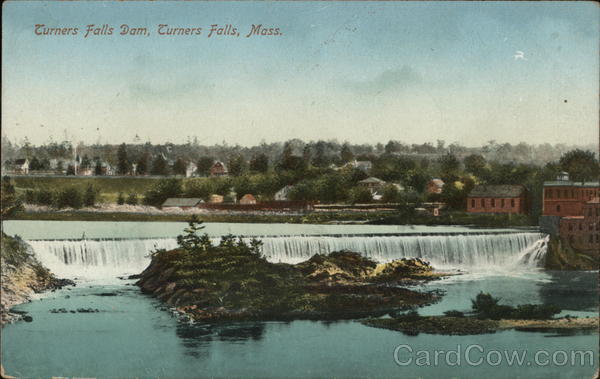 Turner Falls Dam Turners Falls Massachusetts