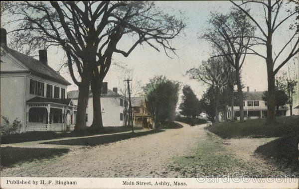 Main Street Ashby Massachusetts
