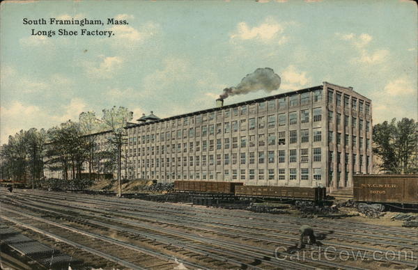 Longs Shoe Factory Framingham Massachusetts