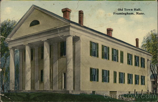 Old Town Hall Framingham Massachusetts