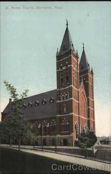 St. Annes Church Worcester Massachusetts