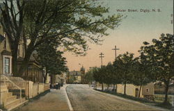 Water Street Digby, NS Canada Nova Scotia Postcard Postcard Postcard