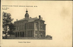 Lincoln High School Postcard