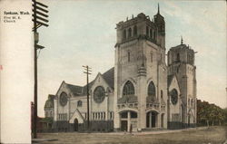 First Methodist Episcopal Church Spokane, WA Postcard Postcard Postcard