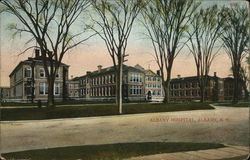 Albany Hospital New York Postcard Postcard Postcard