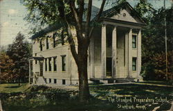 The Stamford Preparatory School Connecticut Postcard Postcard Postcard