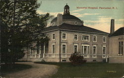 Memorial Hospital Pawtucket, RI Postcard Postcard Postcard
